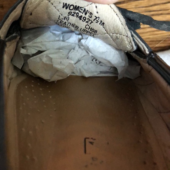 Black Quilted Sperry Top-Sider with Detail 7 1/2 - Picture 10 of 11